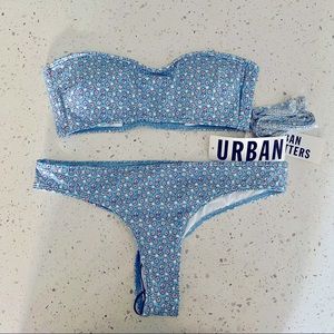 Urban Outfitters Floral Bikini Set (NWT)